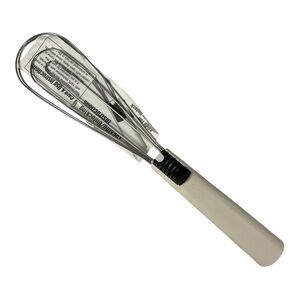 Chef Wizard Whisk Locking Handle Tongs 12” 6 In 1 Kitchen Utensil Spatula Tool